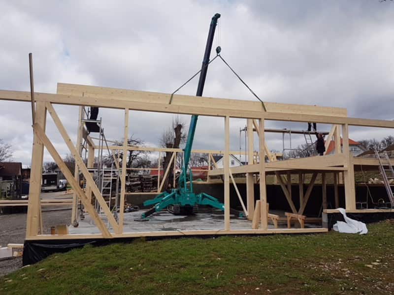 Hausbau in Holzständerbauweise - Holzbau Bolz